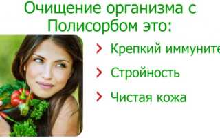 Полисорб отзывы очищение кишечника